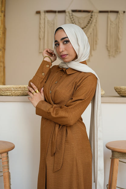Sage wrap dress