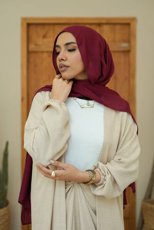 Long Linen Kimono