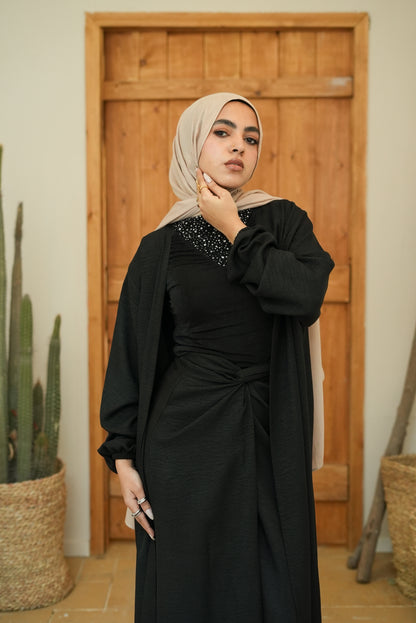 Long Linen Kimono