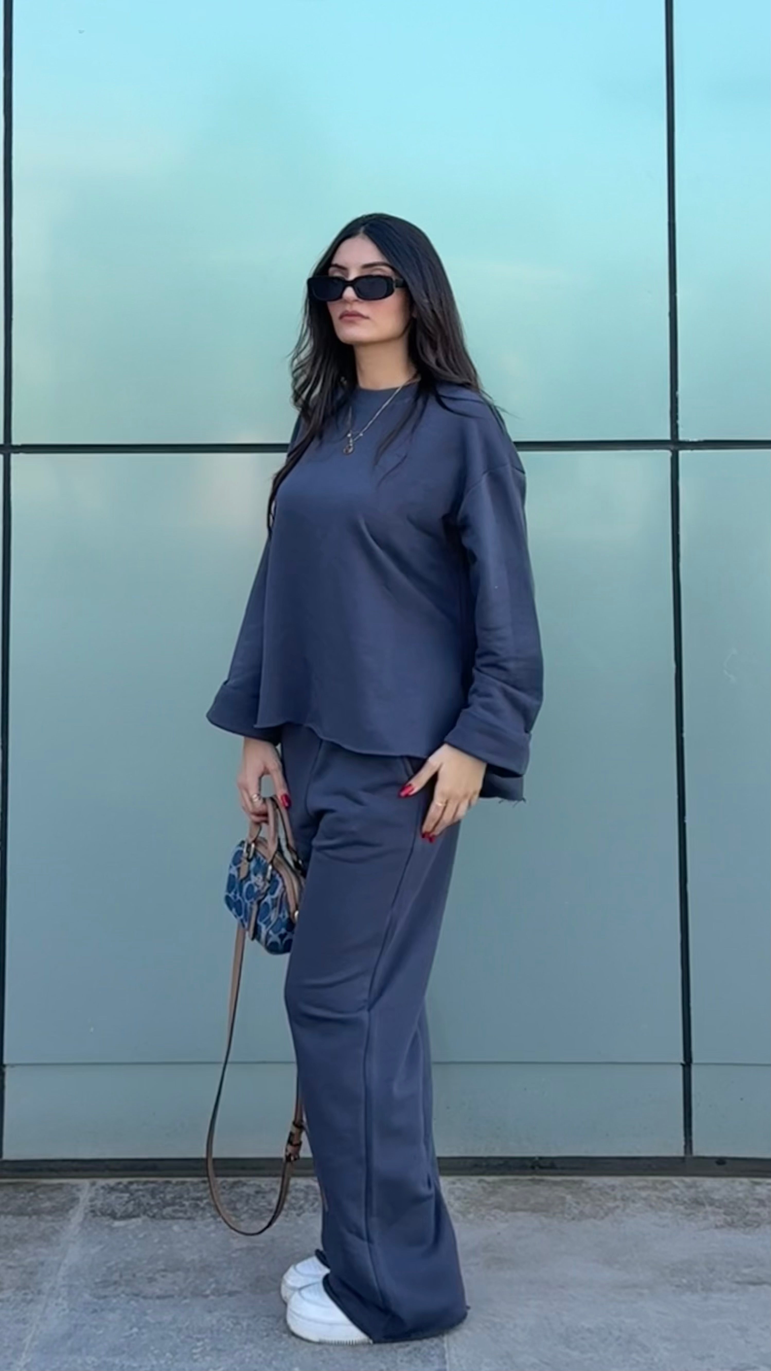 Femme Fit Set - Dark Gray