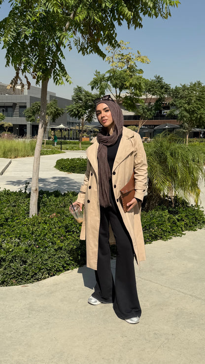 Aurea Trench Coat - royal beige