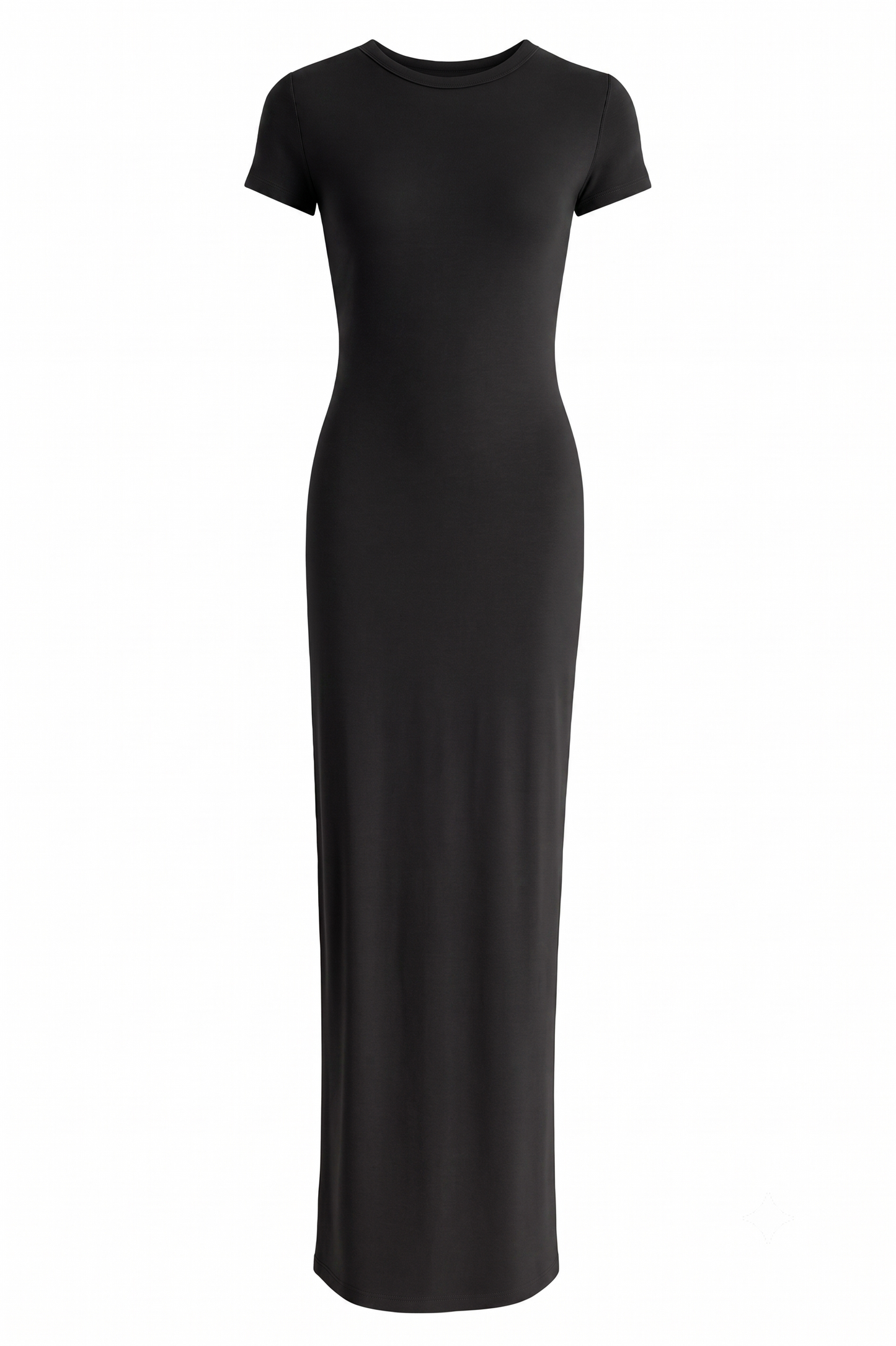Short sleeves basic dress