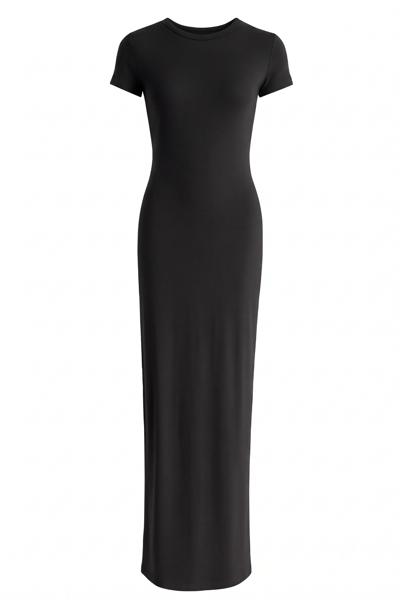 Short sleeves basic dress
