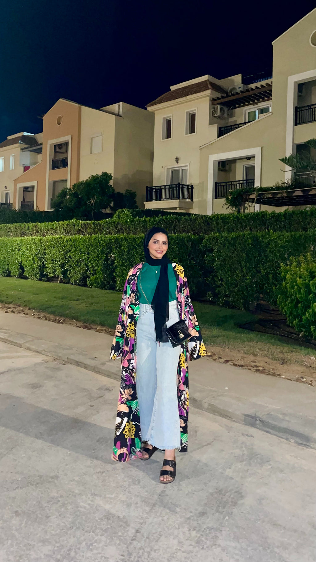 linen floral shirt dress