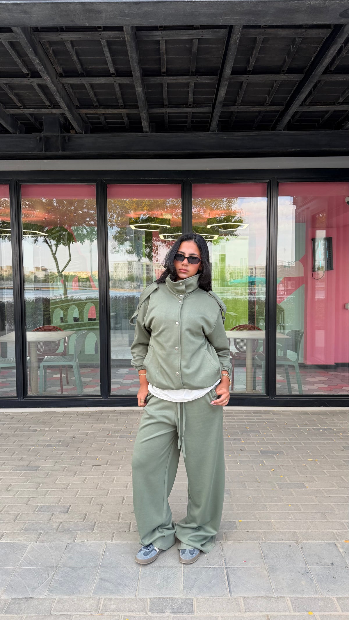 Noelle Set - light olive