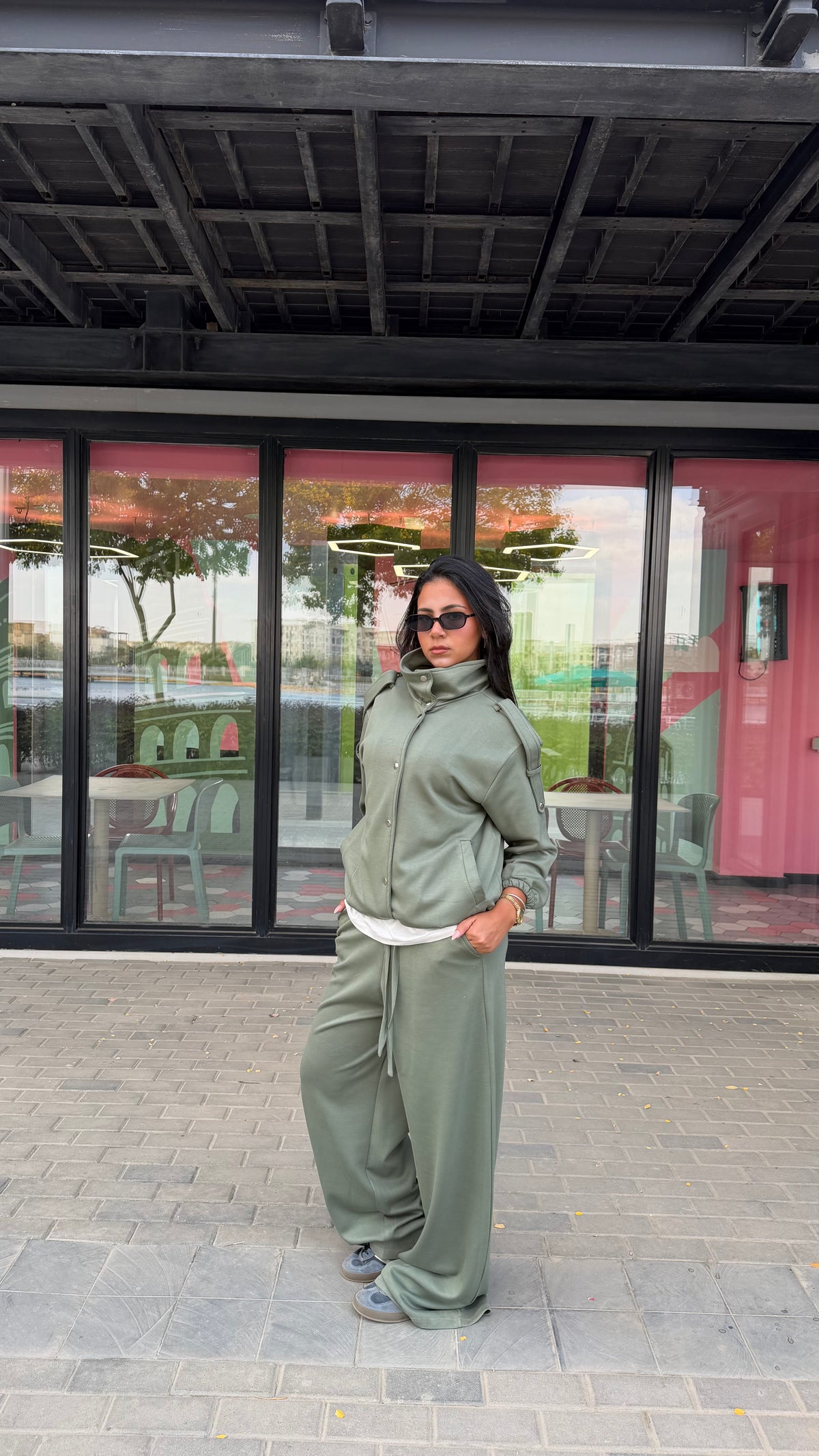 Noelle Set - light olive