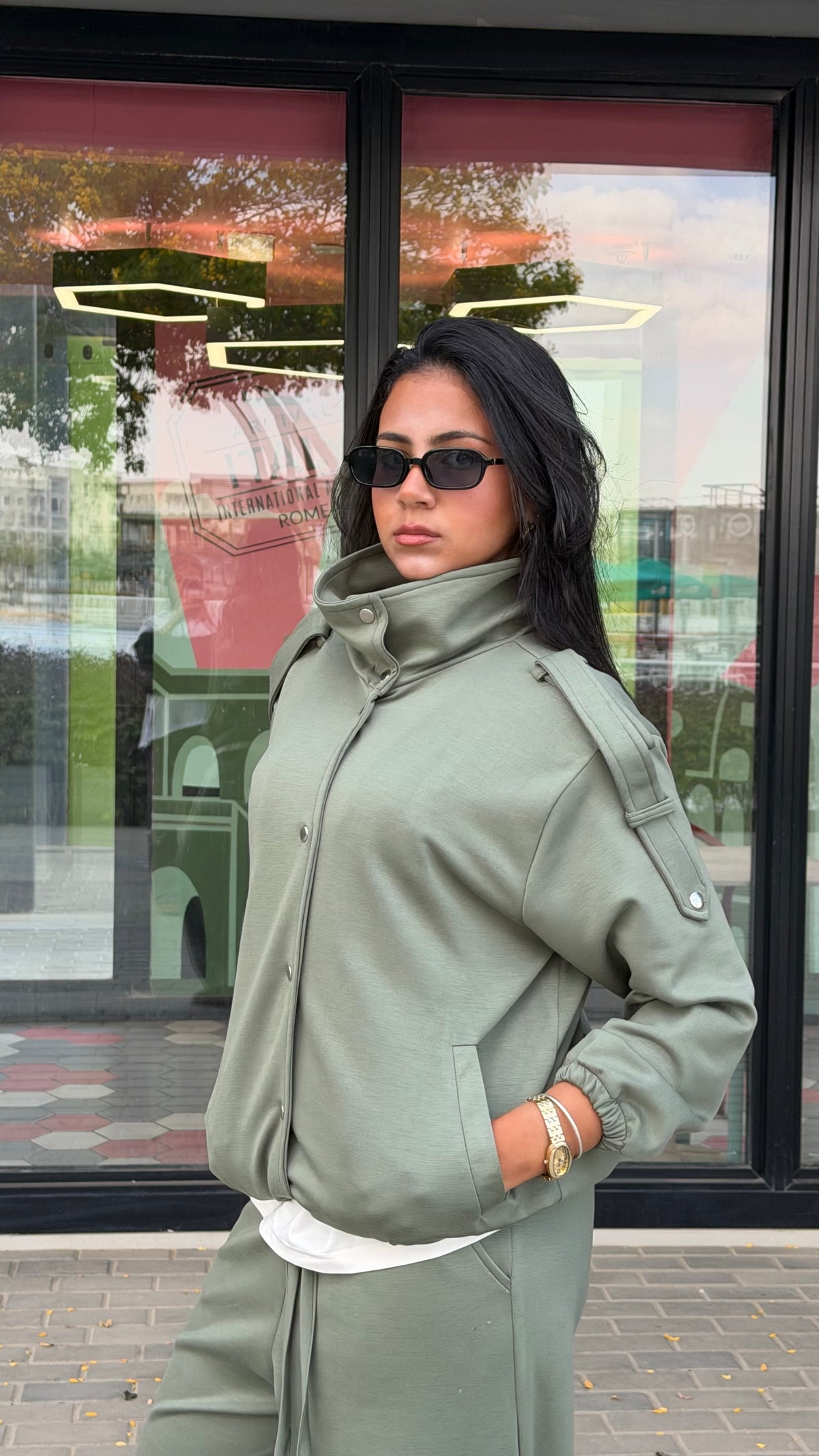 Noelle Set - light olive