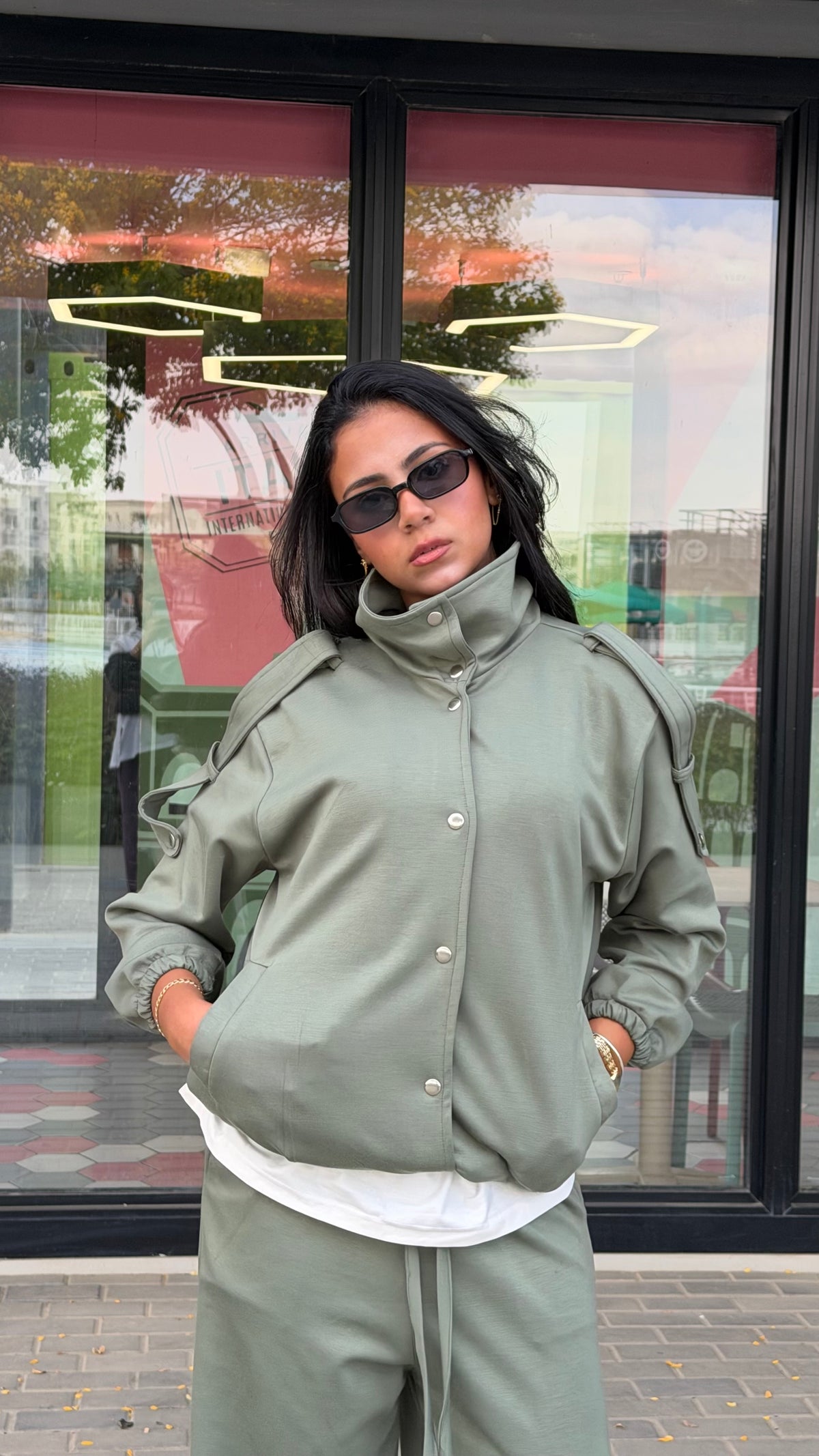 Noelle Set - light olive
